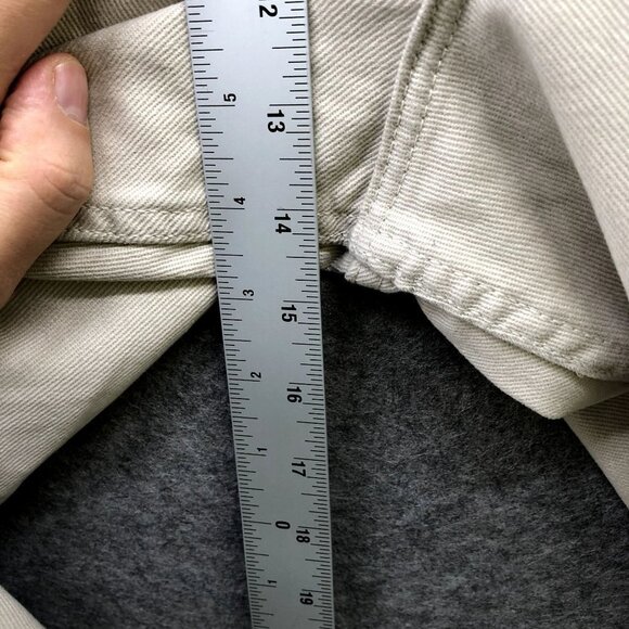 NWT Route 66 Relaxed Fit Chino Pants 5 Pocket Womens 20P Beige Canvas Denim - Picture 11 of 12